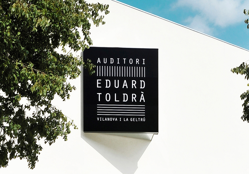 Identidad corporativa del Auditori Eduard Toldrà